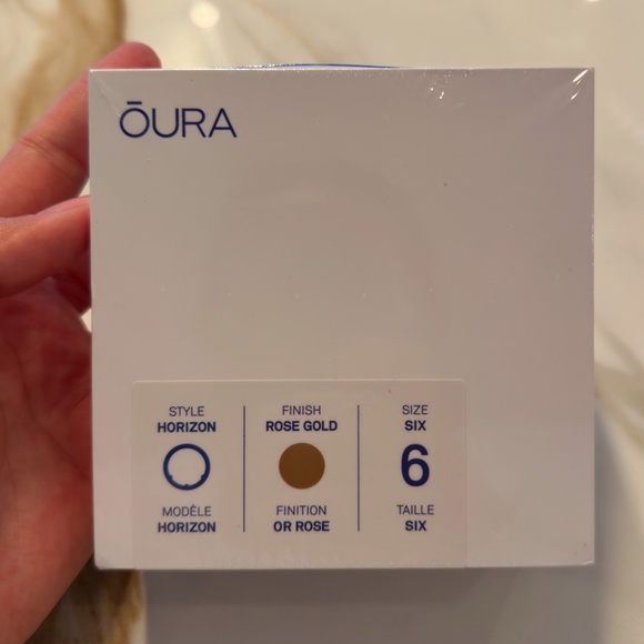 Oura Ring Gen3 Rose Gold Size 6 - Picture 1 of 3